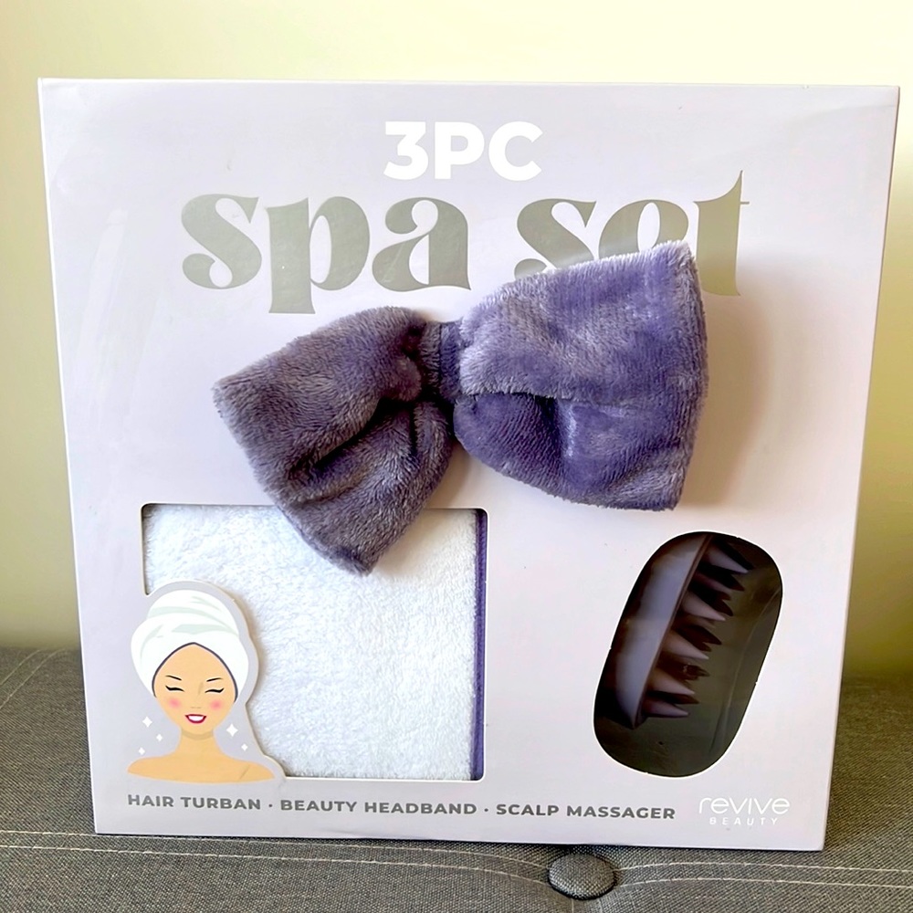 Revive Beauty 3pc spa set